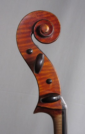 Violoncelle copie BOURGUIGNON volute
