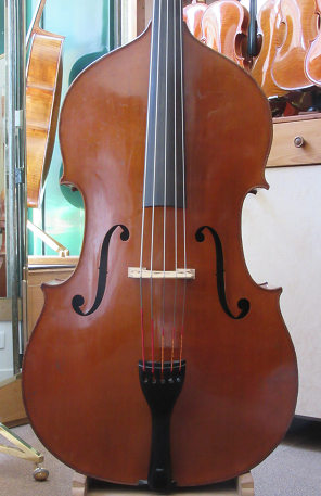 Contrebasse  MORHANGE 5 cordes t�te de lion