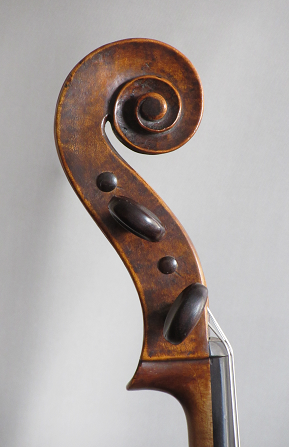 Cello Flambeau volute