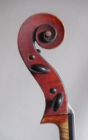Cello Charles Gaillard volute