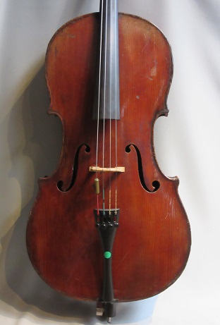 Violoncelle demi, �cole de Grandjon, Mirecourt 19�me