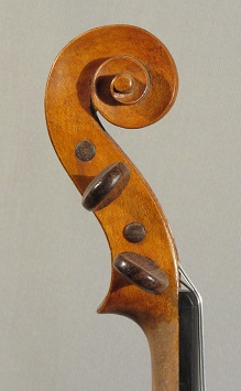 Violon demi Mirecourt 1900 volute